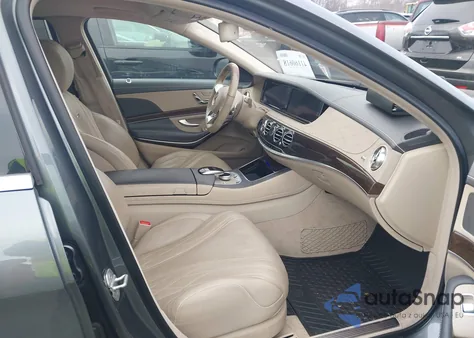 2016 Mercedes-Benz S 63 Amg from USA, damaged, VIN WDDUG7JB2GA268001